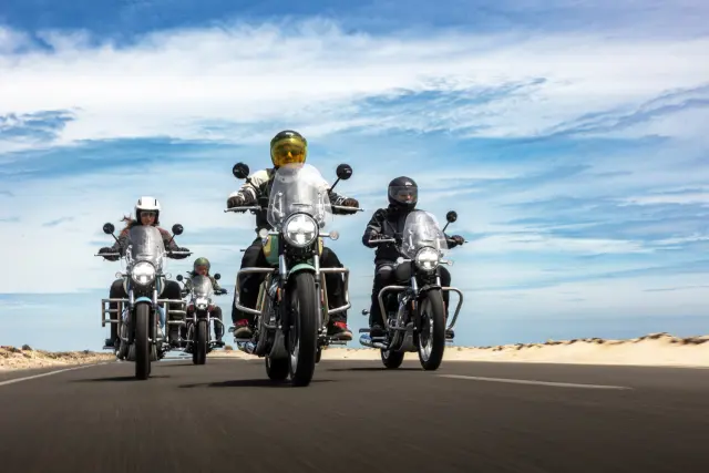 Royal Enfield Meteor 350 na cestě