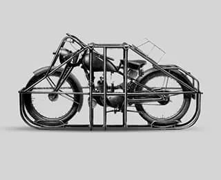 Royal Enfield 1943, dobová fotografie