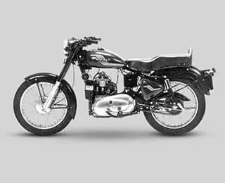 Royal Enfield 1993, dobová fotografie
