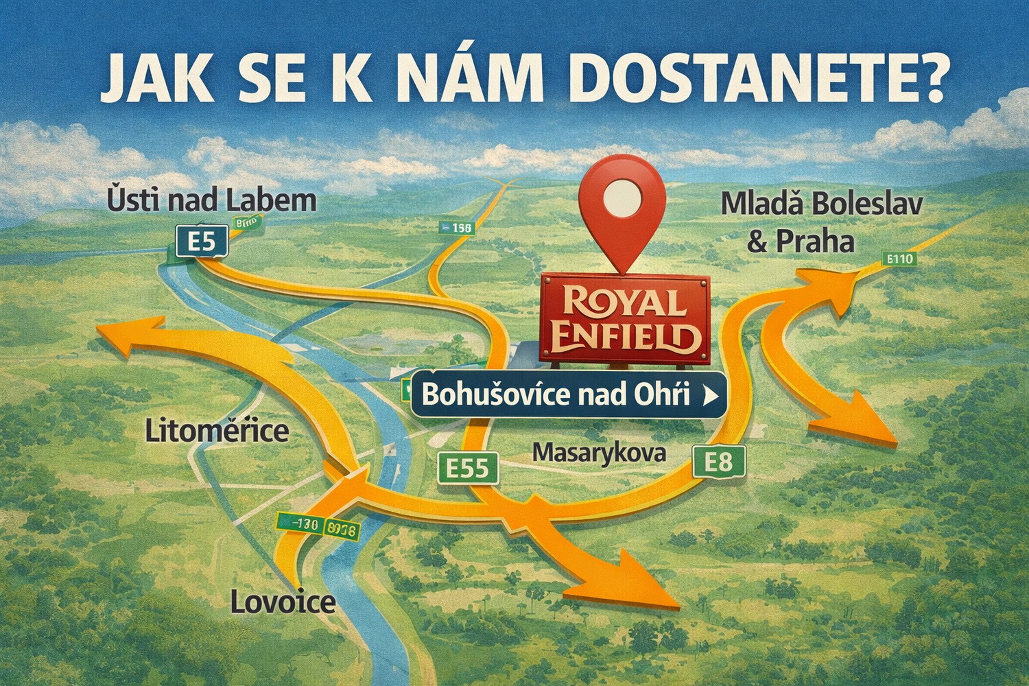 Jak se k nám dostanete