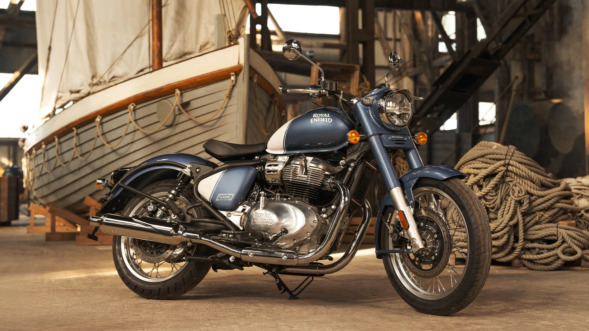 Royal Enfield Classic 650 na cestě – fotografie 4