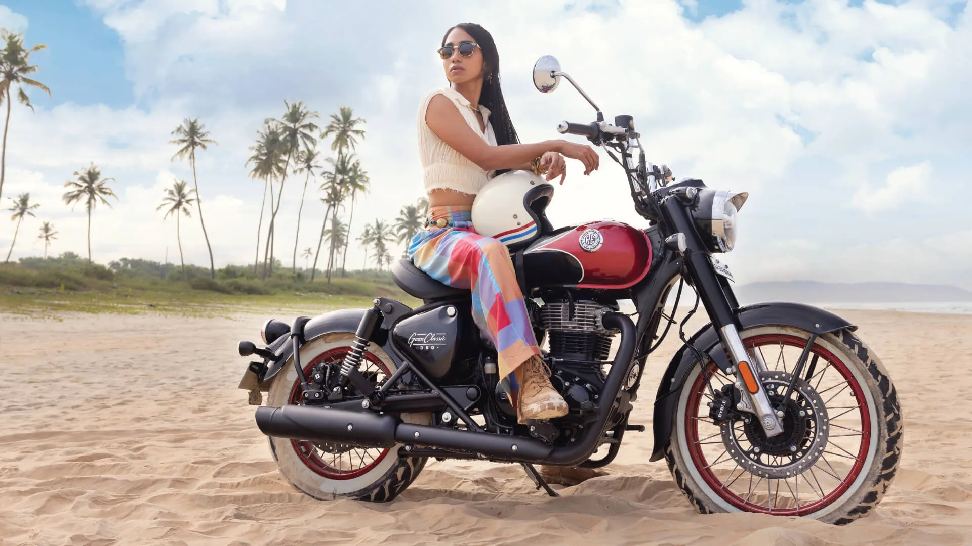 Royal Enfield Goan Classic 350 na cestě – fotografie 1
