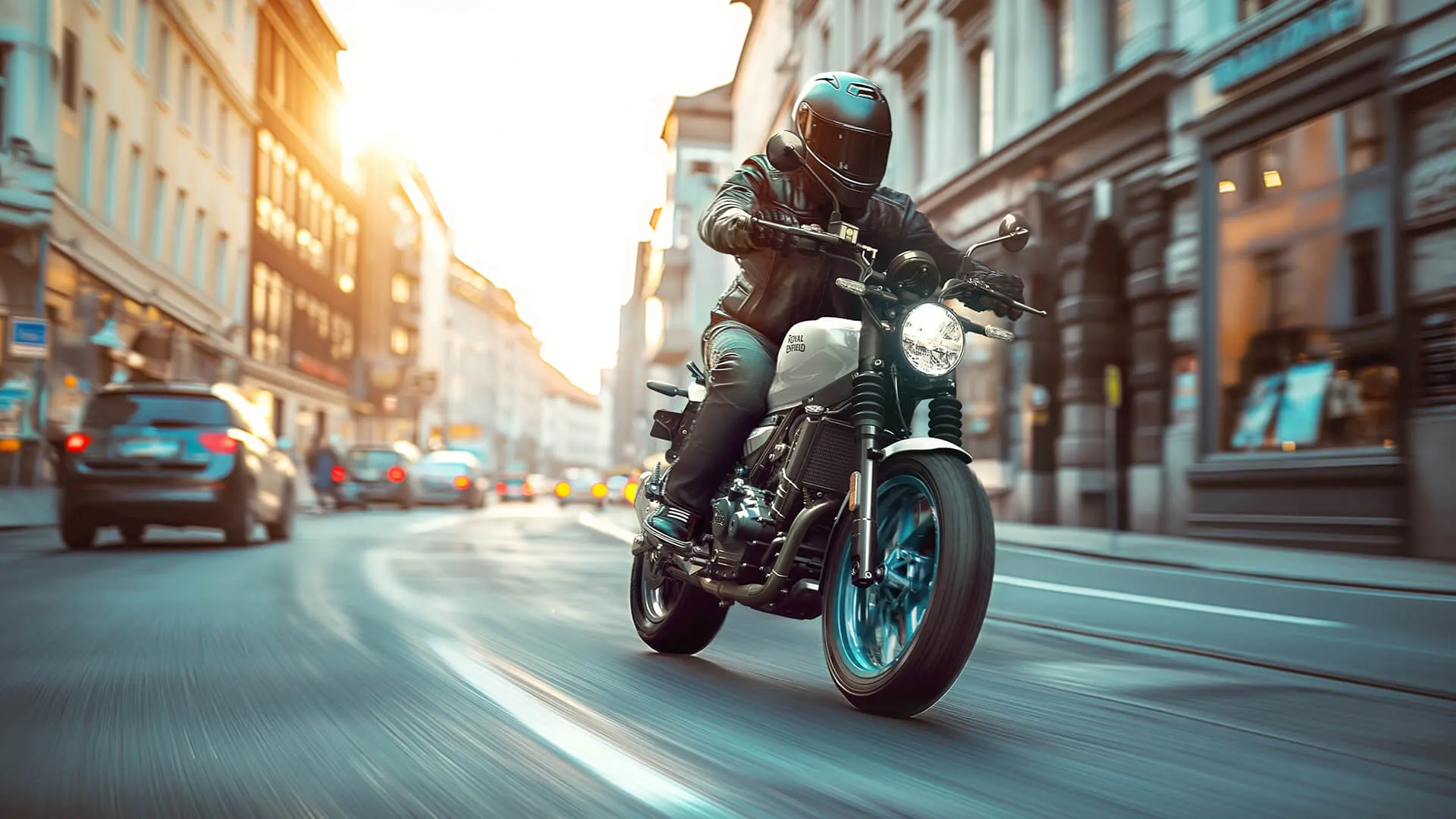Royal Enfield Guerrilla 450 na cestě – fotografie 4